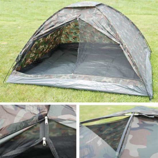 Fosco 4-Persoons Tent Camouflage