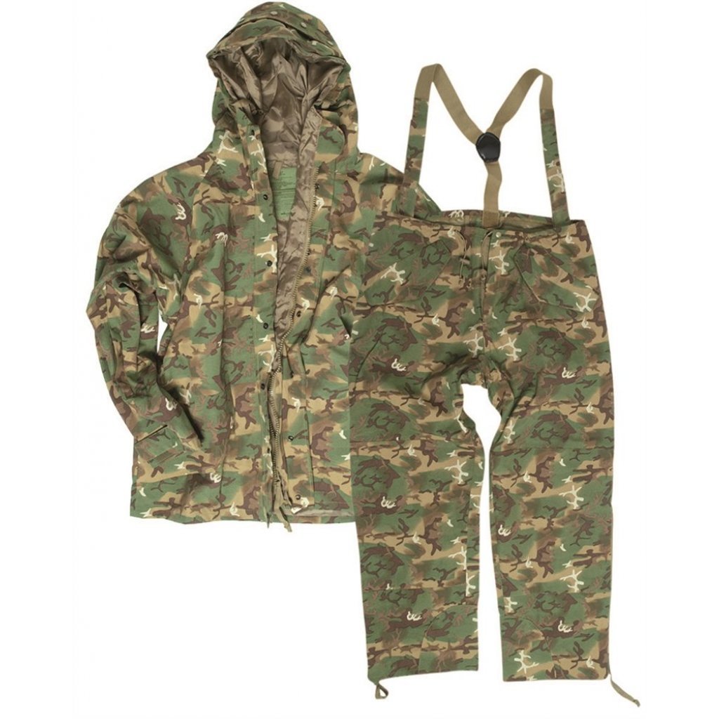 Mil-tec Us Regenpak 3-laags Gelamineerd Camouflage | Outdoor & Military
